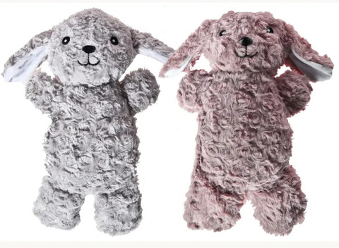 Only4Dogs pehmolelu pupu vingulla, harmaa