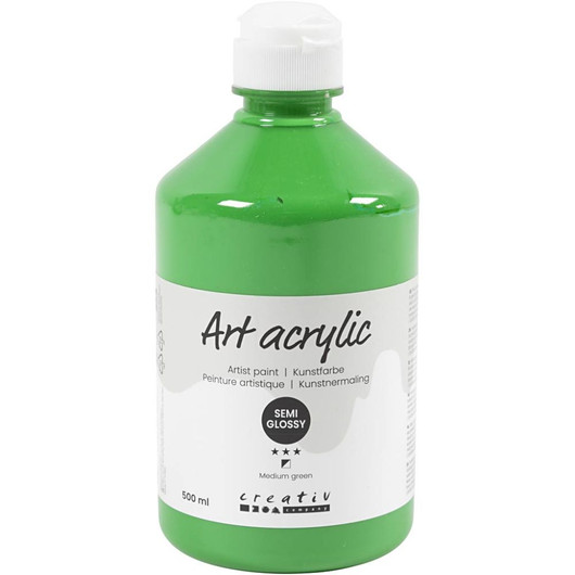 Pigment Art School 500 ml, medium green