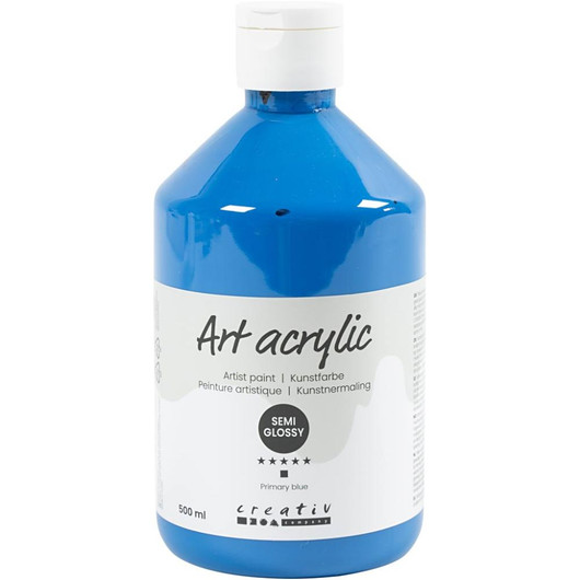 Pigment Art School 500 ml, primary blue