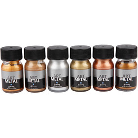 Art metal vintage metalliväri 30 ml, roosa
