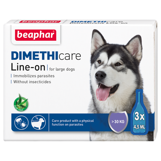 Beaphar Dimethicare Line-on punkkisuoja >30 kg