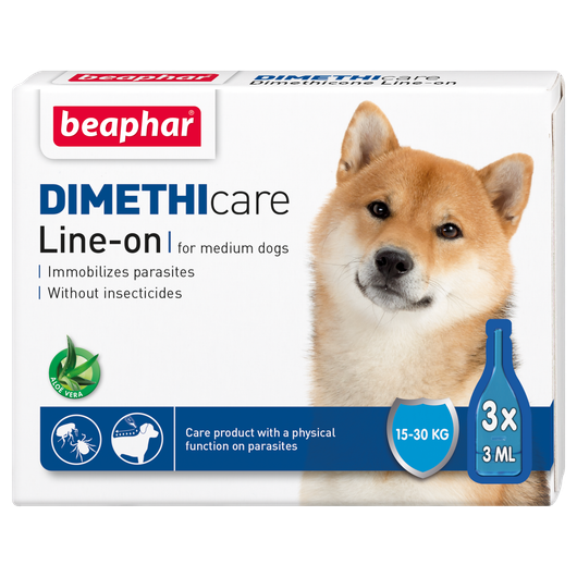 Beaphar Dimethicare Line-on punkkisuoja 15-30 kg