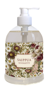 Nestemäinen saippua pumppupullossa 500 ml, suviniitty