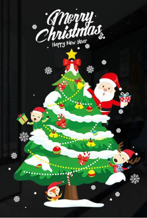 Ikkunatarra, joulukuusi 