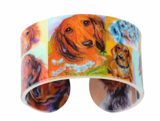 Rannerengas, muovia, mäyräkoira