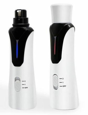 Kynsihiomalaite, USB-ladattava, valkea-musta