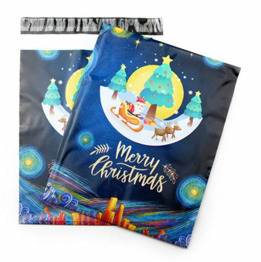 Lähetyspussi 25x33 cm, joulu