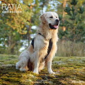 Finnero Ratia 8-shape valjas 40 cm, musta