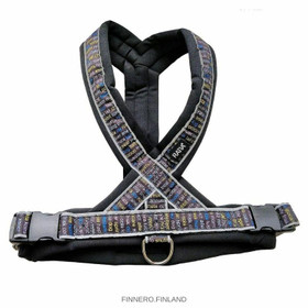 Finnero Ratia 8-shape valjas 40 cm, musta