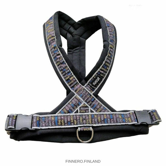 Finnero Ratia 8-shape valjas 40 cm, musta