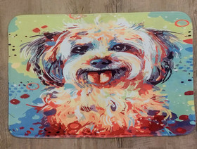 Matto, 40x60 cm, koira, värikäs