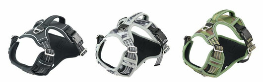 Tailup valjaat koko L, camo harmaa