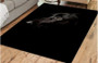 Matto 100x150 cm, musta koira