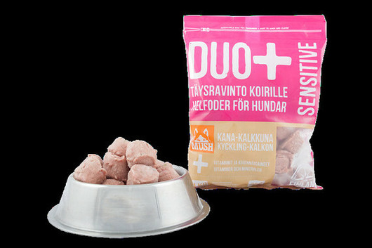 Mush Duo+ Sensitive, kana-kalkkuna 3 kg