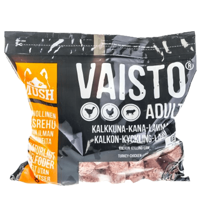 Mush Vaisto Harmaa, kalkkuna-kana-lammas 3 kg