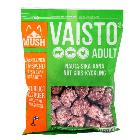 Mush Vaisto Vihreä, nauta-sika-kana 800 g