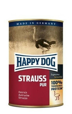 Happydog säilyke strutsi 400 g