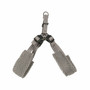 Dogman Iris Step-in valjas 10 mm x 25-35 cm, harmaa
