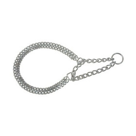 Doogy kaksoisketjukaulapanta puolikiristävä 40 cm