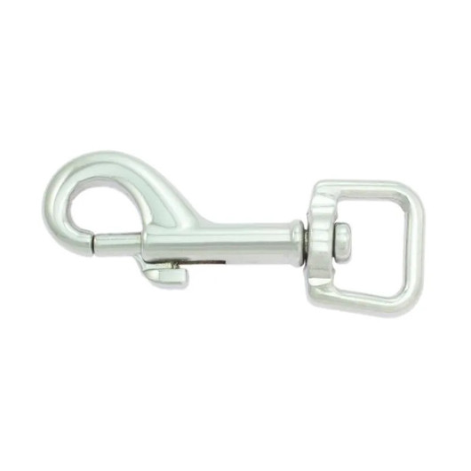 BioThane talutin 13 mm, 180 cm, hopeanvärinen pistoolilukko, laguuni TULOSSA