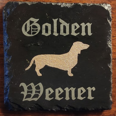 Liuskekivilasinalunen - Golden Weener