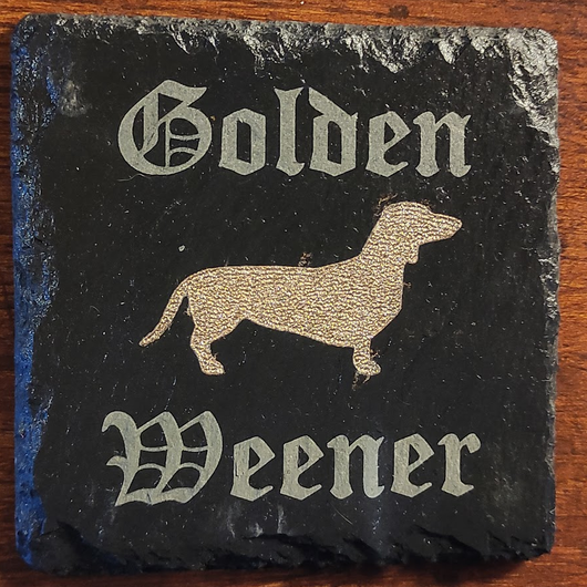 Liuskekivilasinalunen - Golden Weener