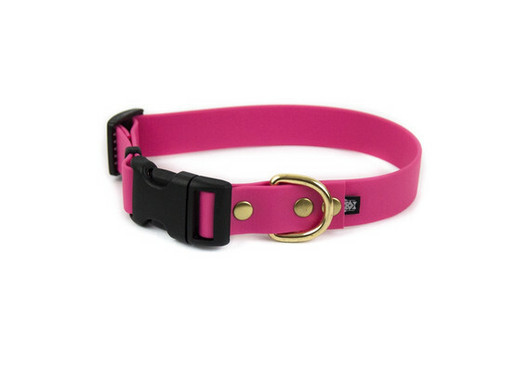 Bio Thane pistolukkopanta 16 mmx25-35 cm, Duraflex lukko, fuksia
