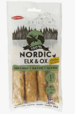 Best Friend Nordic Hirvi & Härkä +Kana -rouheluu 4 kpl