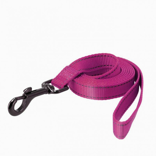 Dogman Iris nylontalutin 1x180 cm, pinkki heijastimella