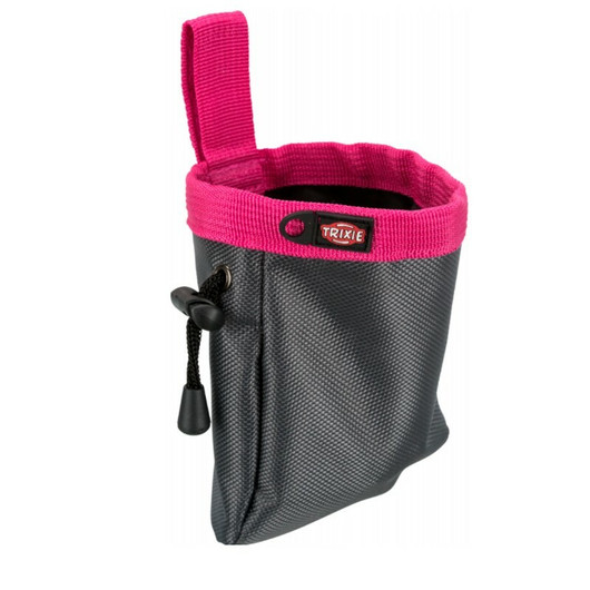 Trixie Dog Snack Bag makupalapussi, harmaa-pinkki
