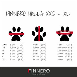 Finnero Halla fleecetossut, koko XS, 4 kpl, oranssi