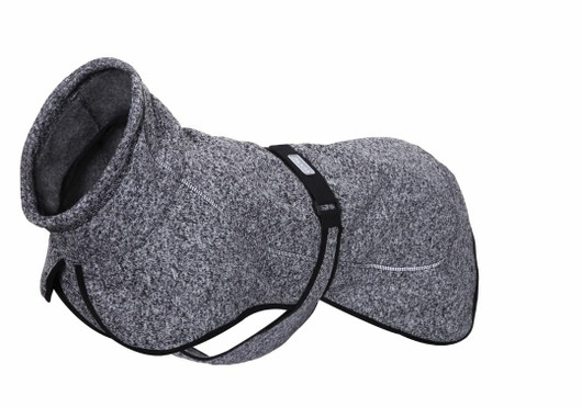 Rukka Comfy mantteli, koko 35, harmaa-musta