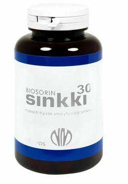 Natura Media Sinkki 30 mg