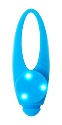 Dogman vilkkuvalo Basic LED  8 cm, vaaleansininen