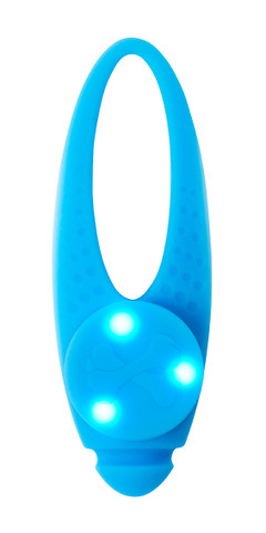 Dogman vilkkuvalo Basic LED  8 cm, vaaleansininen