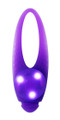 Dogman vilkkuvalo Basic LED  8 cm, violetti