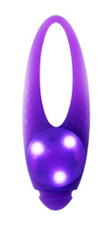 Dogman vilkkuvalo Basic LED  8 cm, violetti