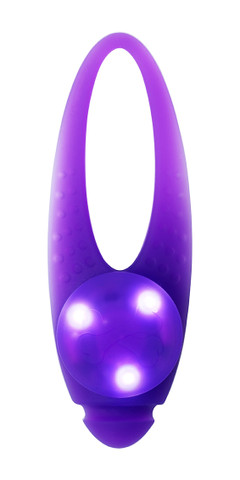 Dogman vilkkuvalo Basic LED  8 cm, violetti