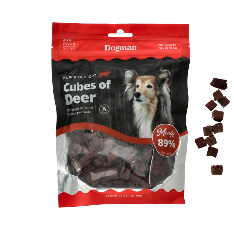 Dogman Meaty peurakuutiot 300 g