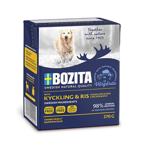 Bozita Palat hyytelössä 370 g, kana ja riisi
