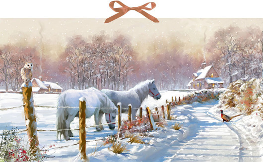 Joulukalenteri 'Winter Ponies'