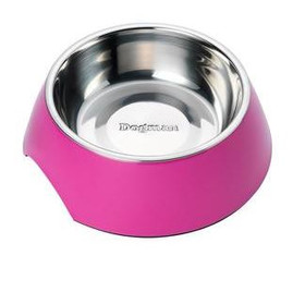 Dogman Alba ruokakuppi melamiini 350 ml, pinkki