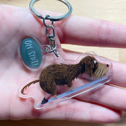 Avaimenperä, kk mäyräkoira, 