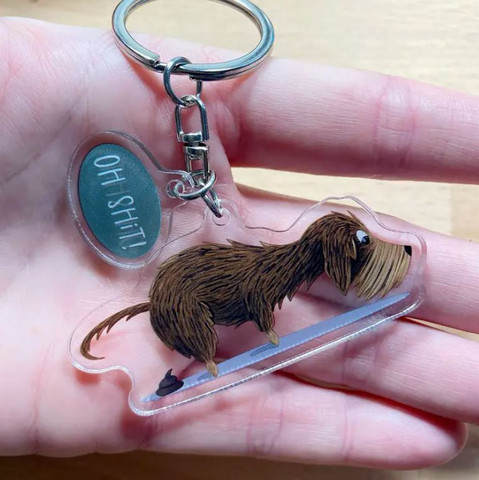 Avaimenperä, kk mäyräkoira, 