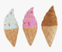 Best Friend Cone pehmolelu, jäätelö, pinkki