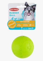Best Friend Rubberball 6 cm, vihreä