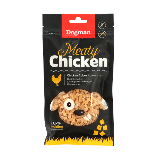 Dogman Cubes of Chicken  minikanakuutiot 80 g