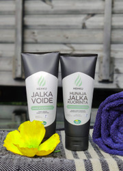 Korpiahon Hunaja Hehku jalkavoide, hunaja-mentoli 100 ml