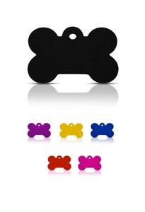 Nimilaatta, luu 39x23 mm, pinkki, kaiverrus molemmille puolille