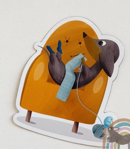 Magneetti, lk mäykky neuloo